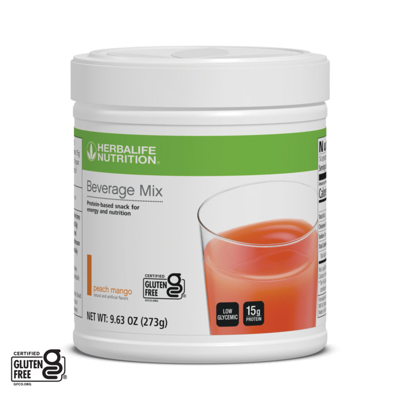 Herbalife Beverage Mix: Peach Mango 9.63 Oz.