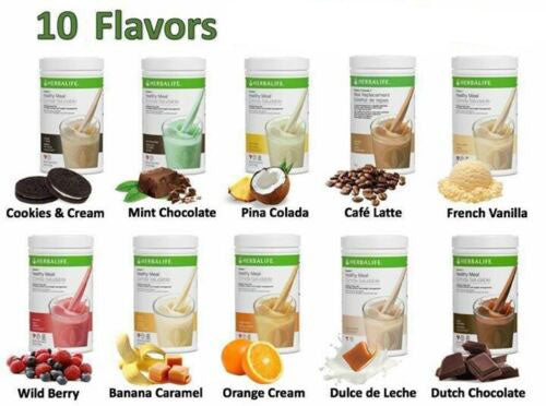 Herbalife Formula 1 Healthy Meal Nutritional Shake Mix 10  flavors