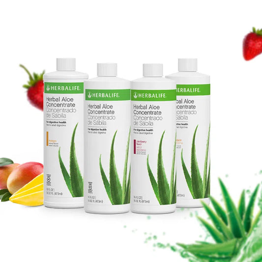 Herbalife Herbal Aloe Concentrate 4 Flavor