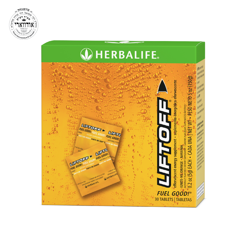 Herbalife Liftoff  4 Flavor 2 size Tablets Stick Packs